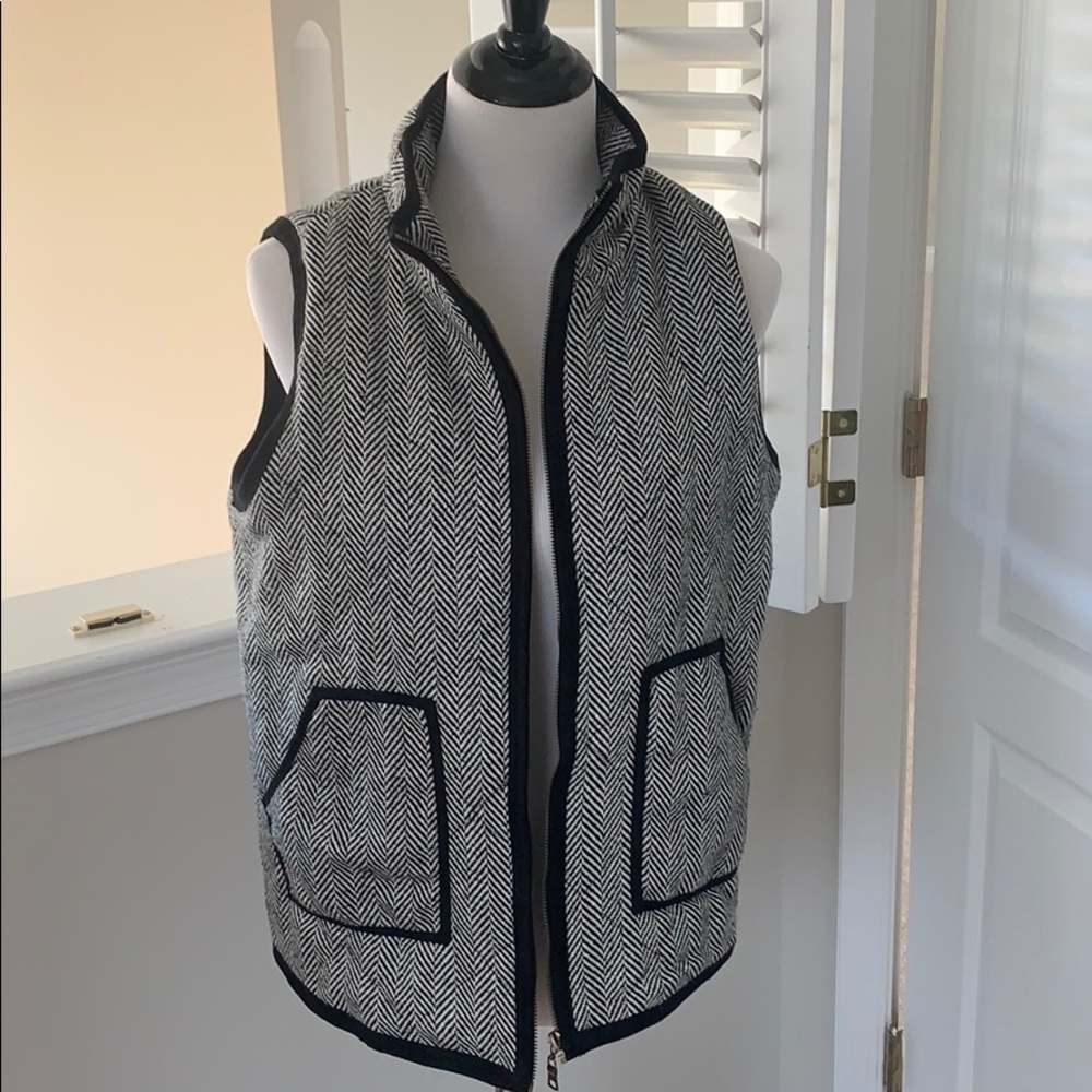 Herringbone vest